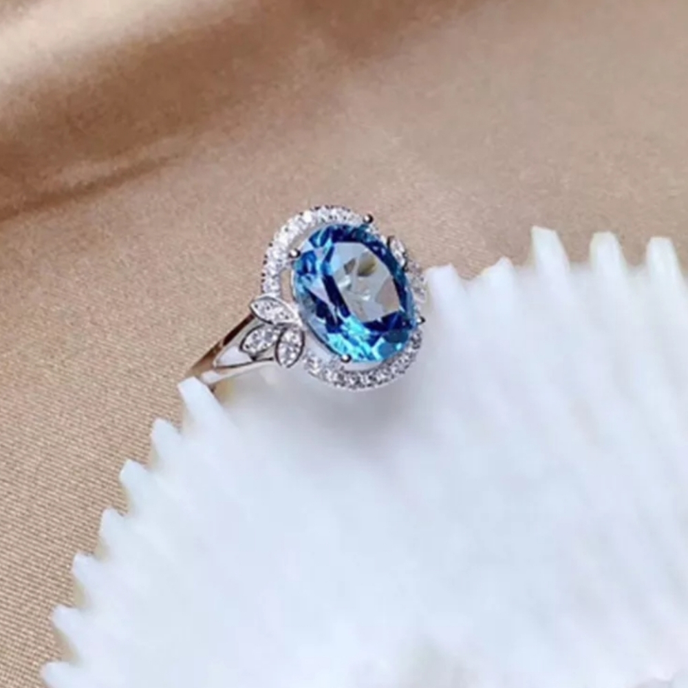 π©΅NEW BLUE CRYSTAL π©΅RING π - Picture 5 of 5